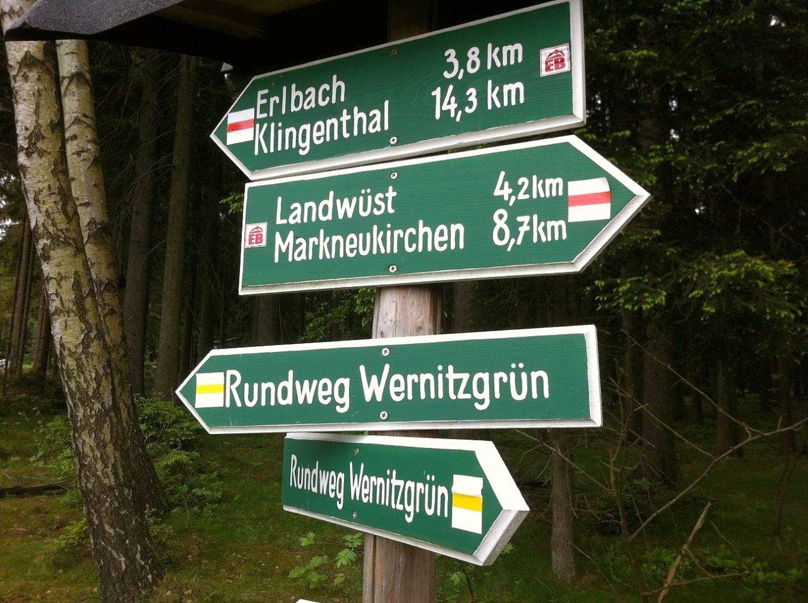 EB Wanderweg Deutschland in Thüringen
