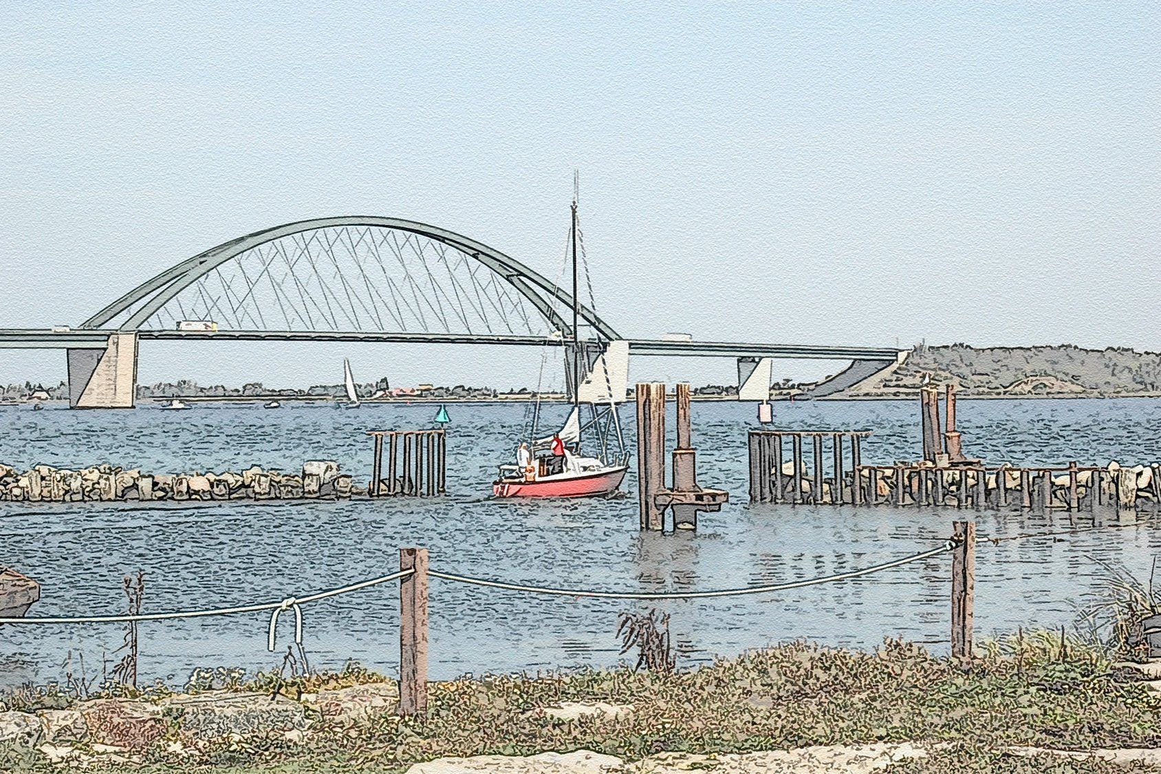 Strand und Küste der Ostsee