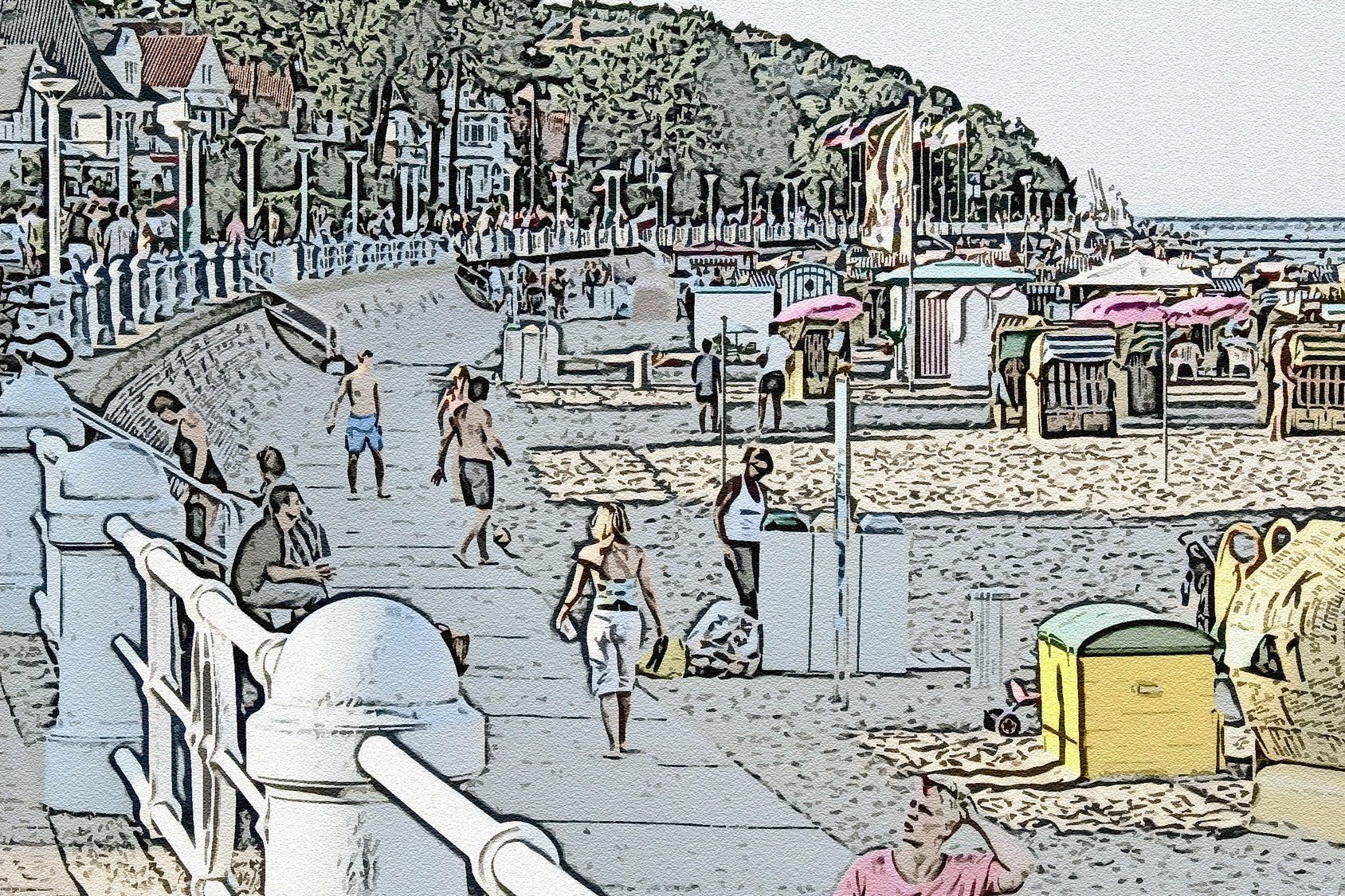 Strand und Küste der Ostsee