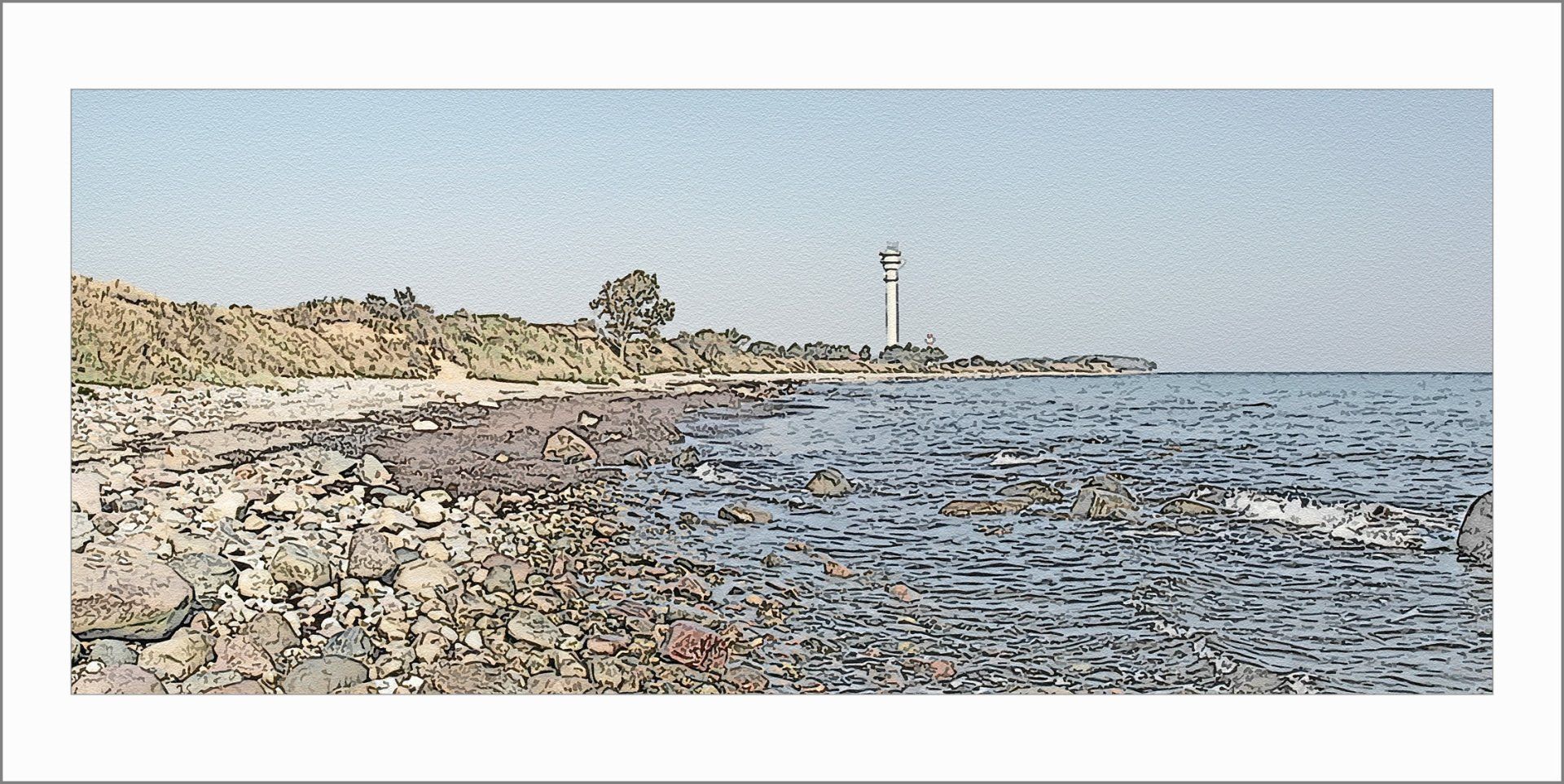 Strand und Küste der Ostseeinsel Fehmarn