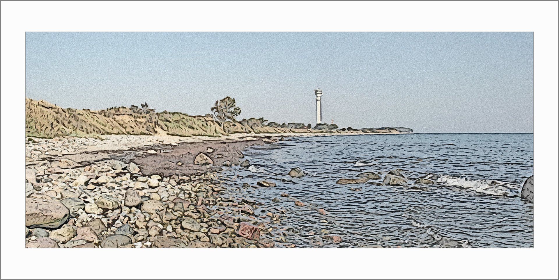 Strand und Küste der Ostseeinsel Fehmarn
