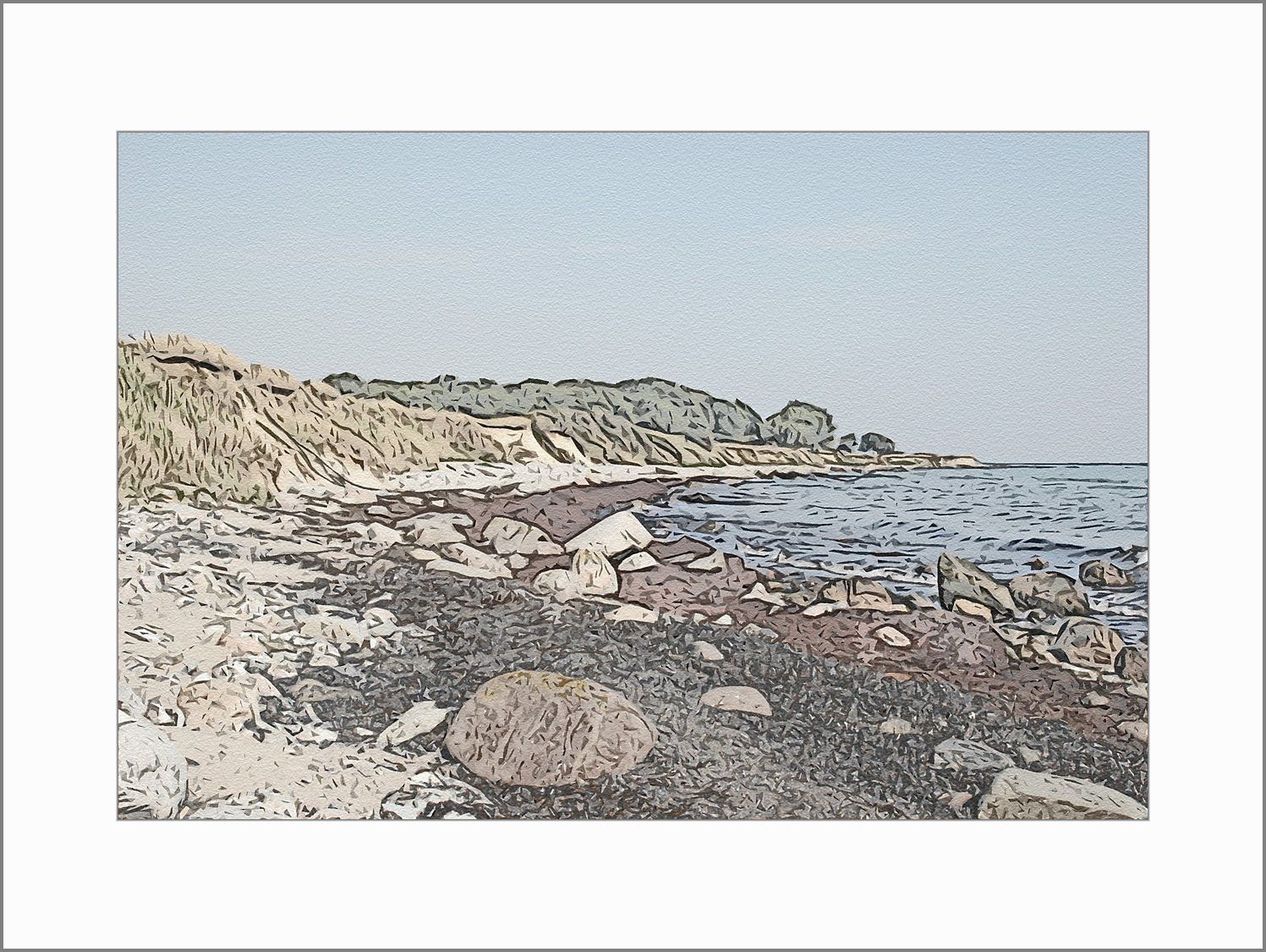 Strand und Küste der Ostseeinsel Fehmarn