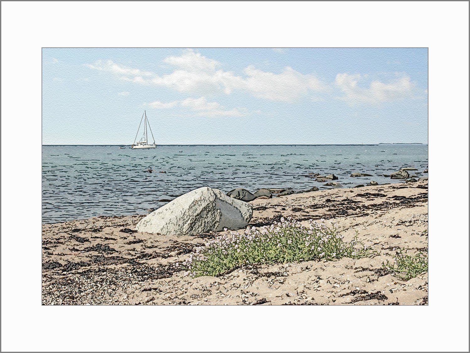 Strand und Küste der Ostseeinsel Fehmarn