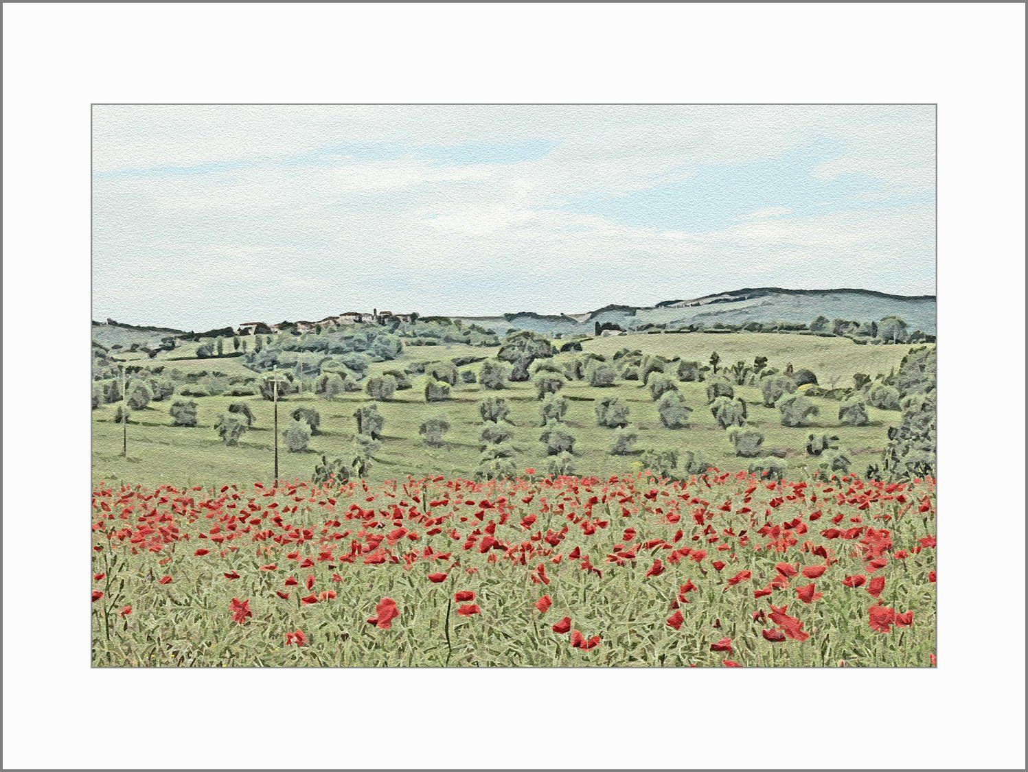 Landschaften der Toskana