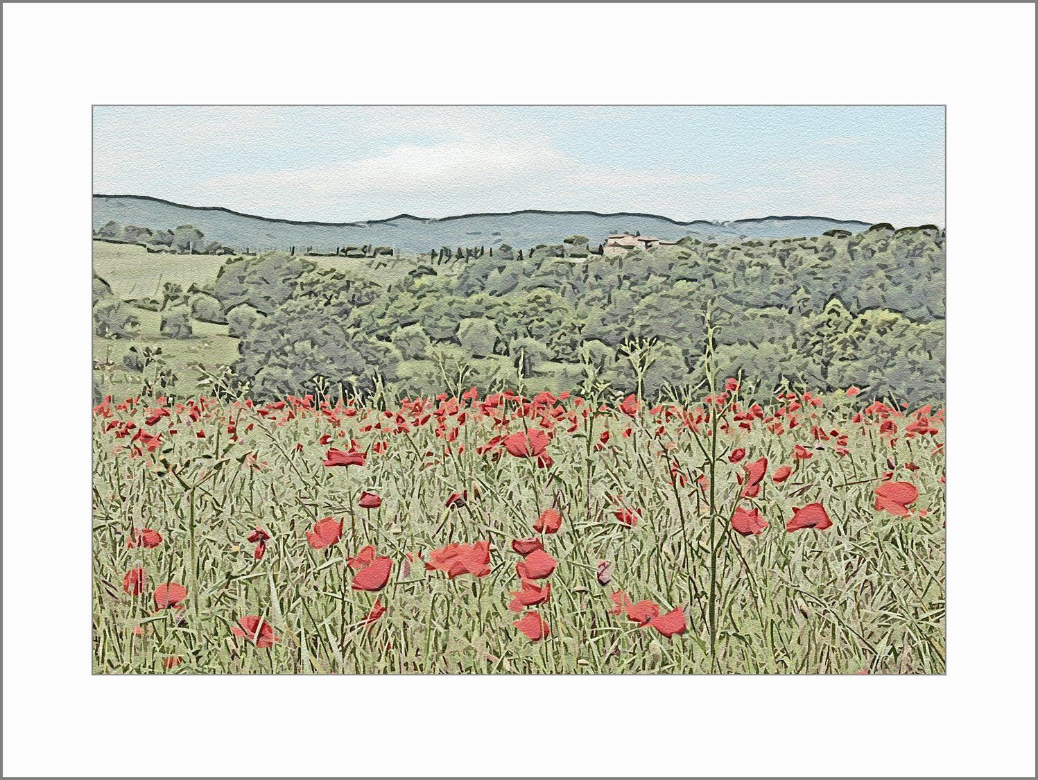 Landschaften der Toskana