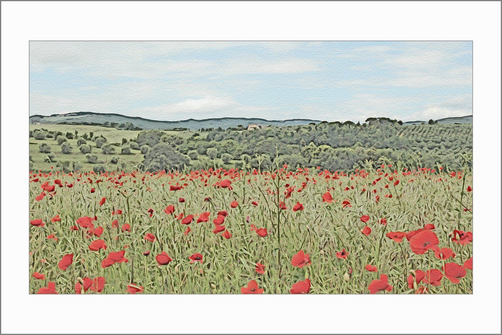 Landschaften der Toskana