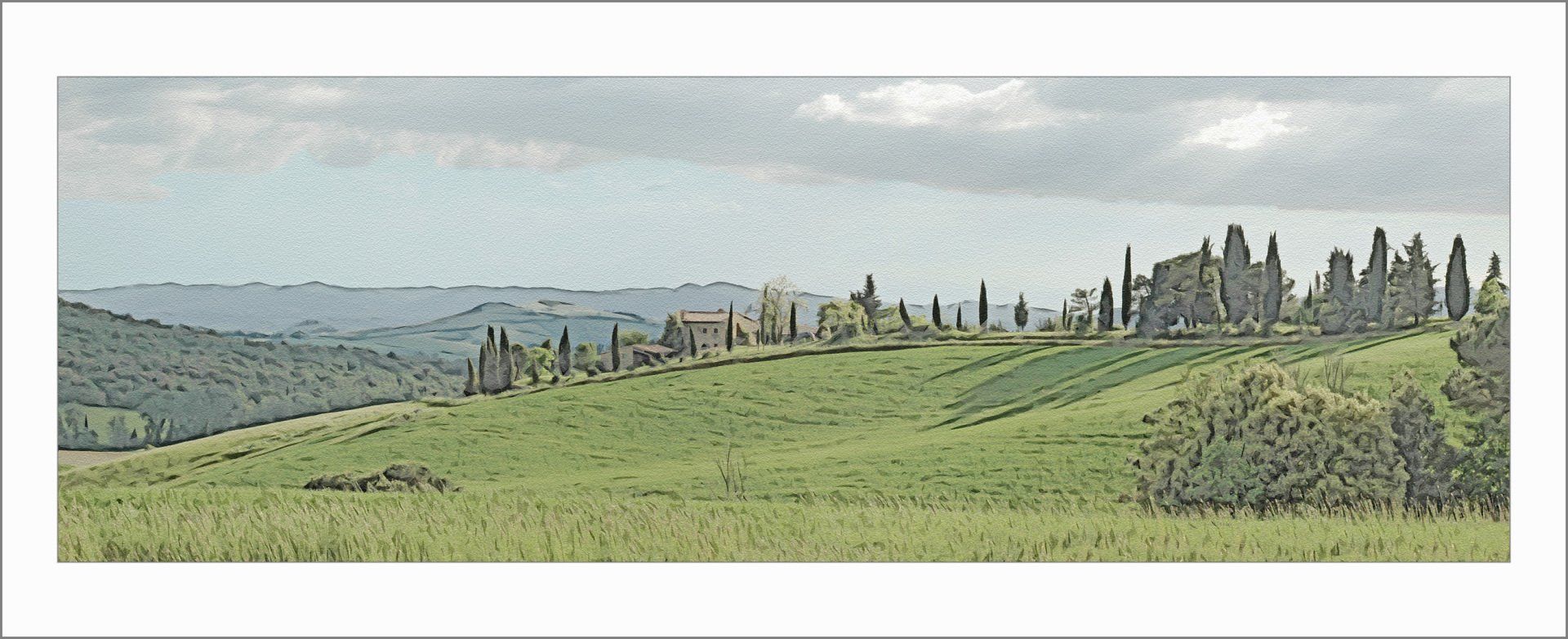 Landschaften der Toskana