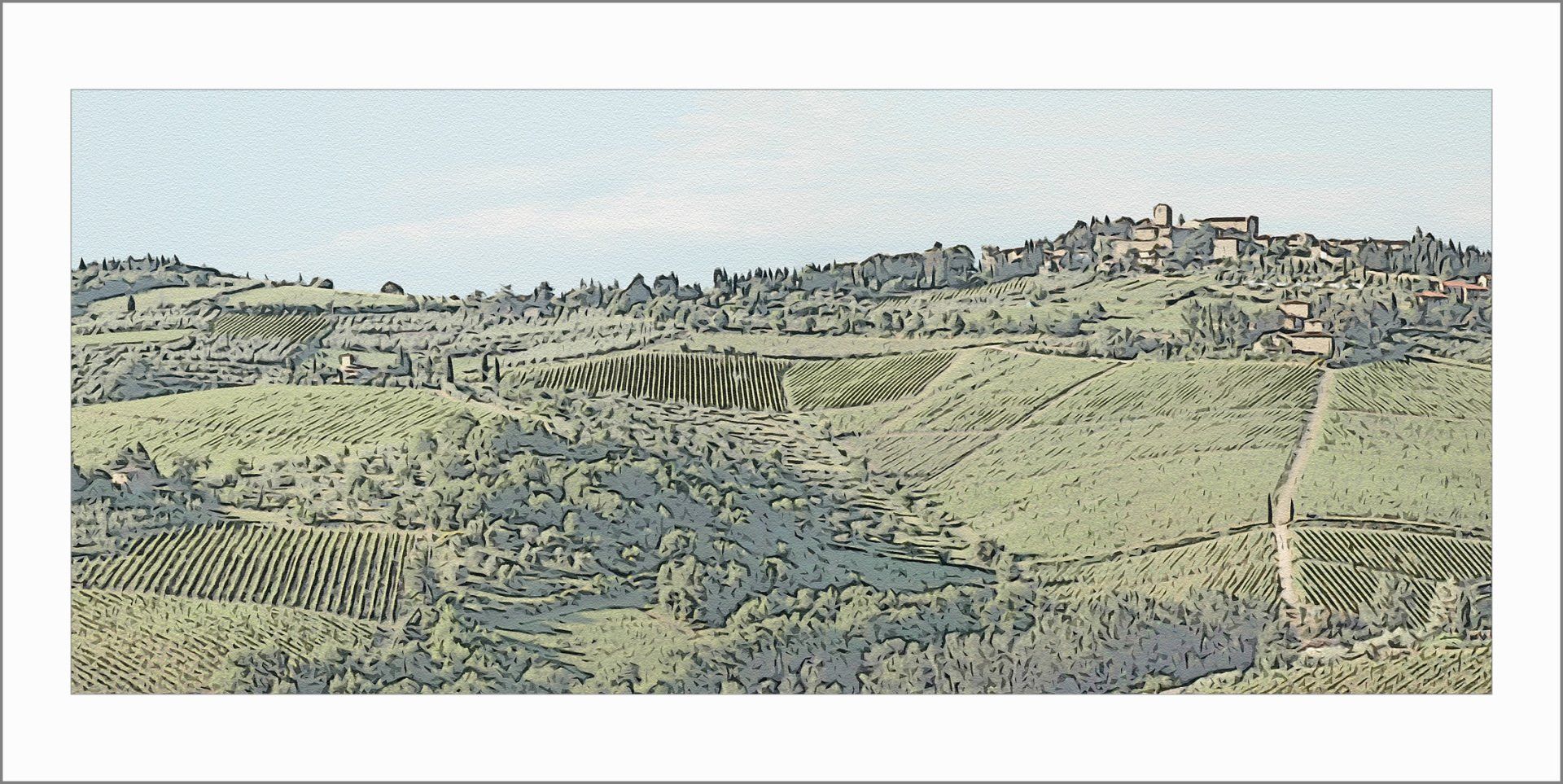 Landschaften der Toskana