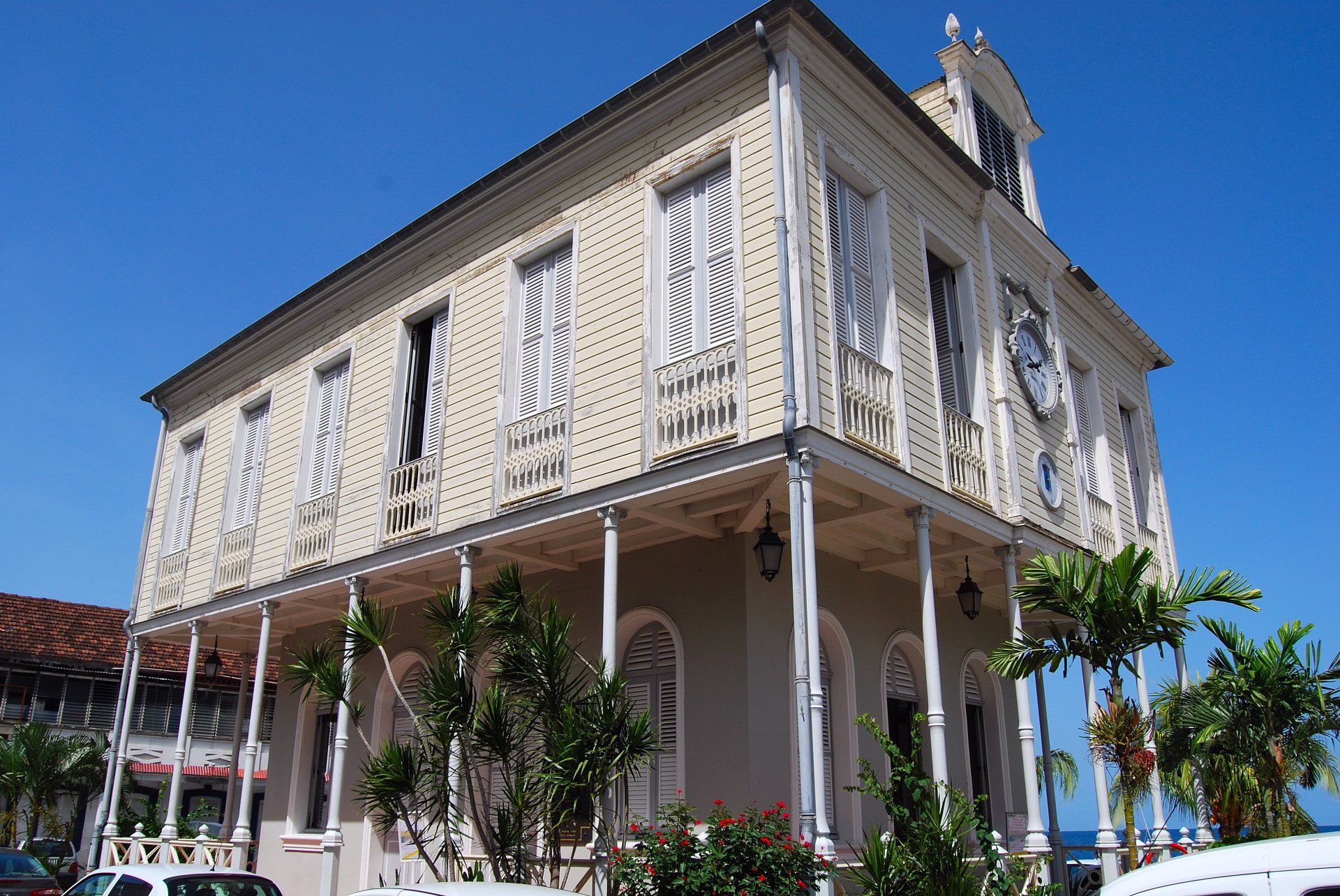 Gebäude der ehemaligen Handelskammer in Saint-Pierre, Martinique