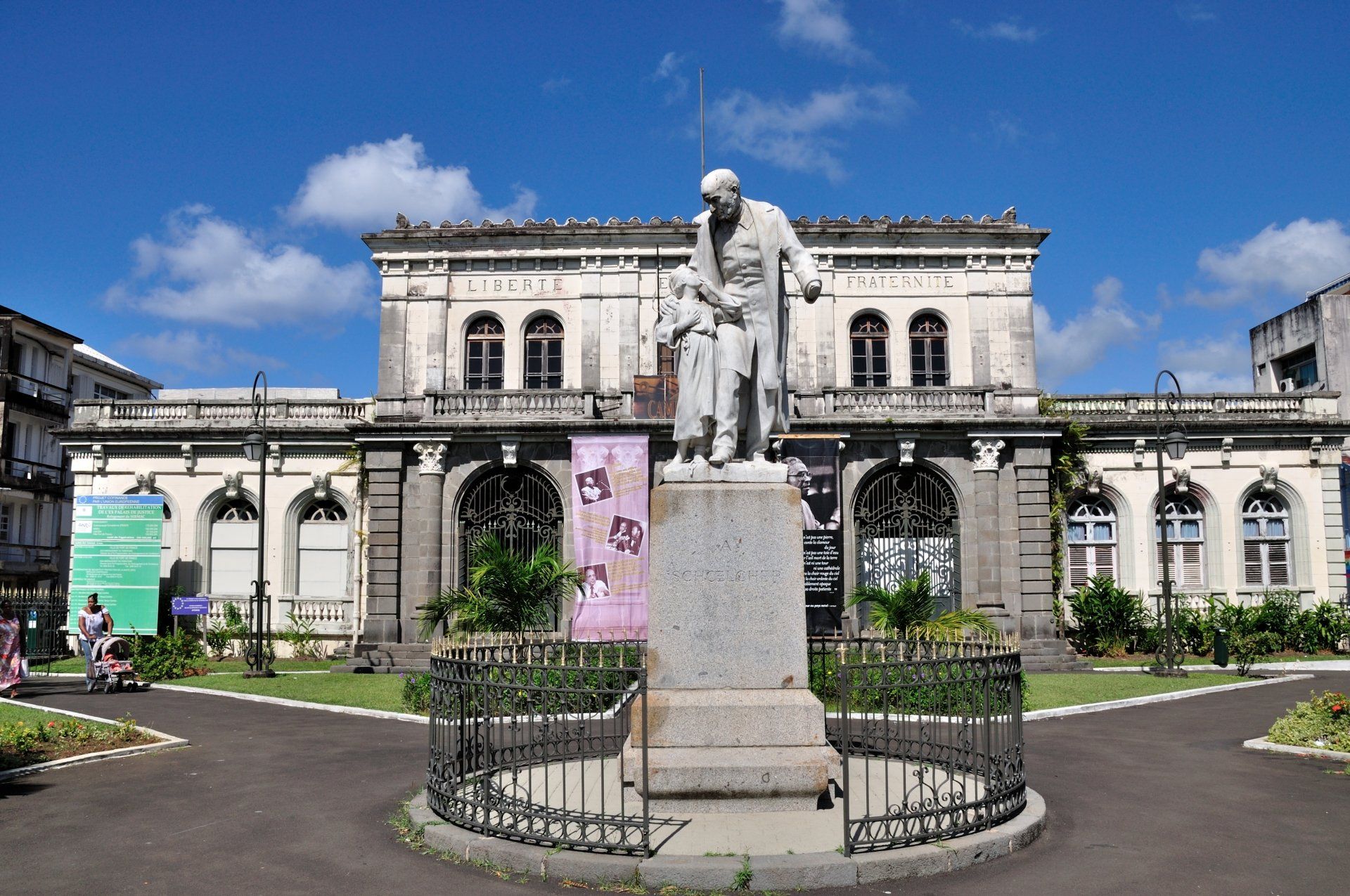 Palais de Justice, Gerichtsgebäude in Fort de France, Martinique