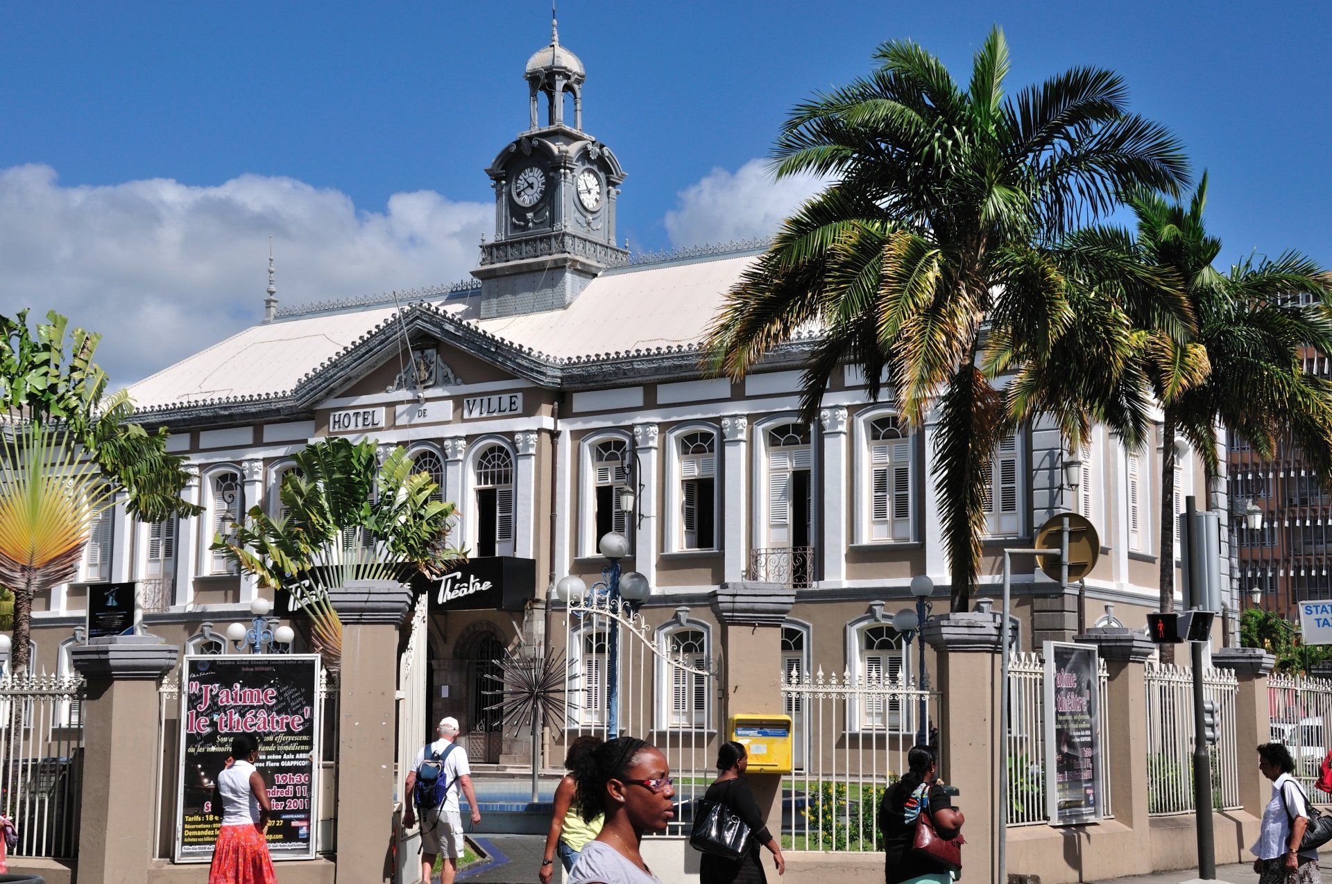 Ehemaliges Rathaus in Fort de France, Martinique