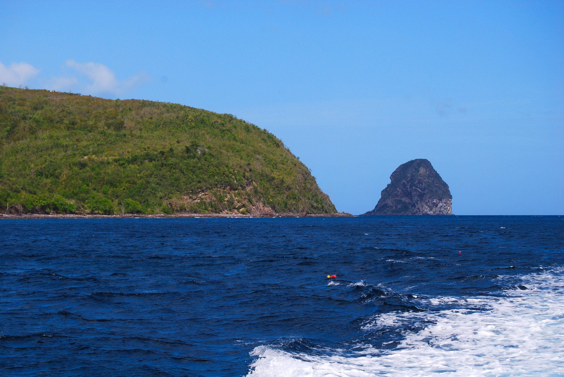 Martinique Diamantfelsen, Diamond Rock, Rocher du Diamant