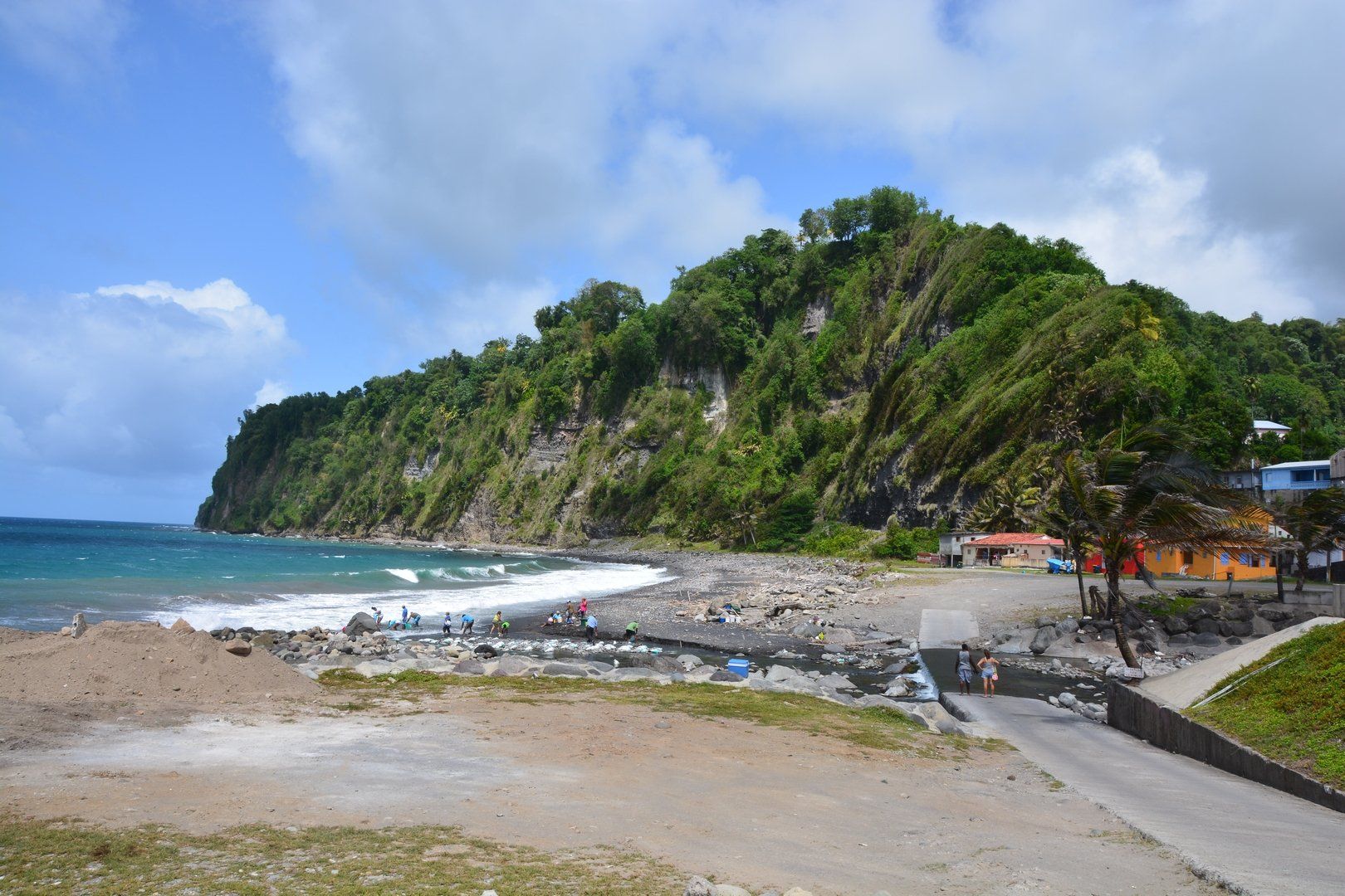 Küste in Grand Riviere