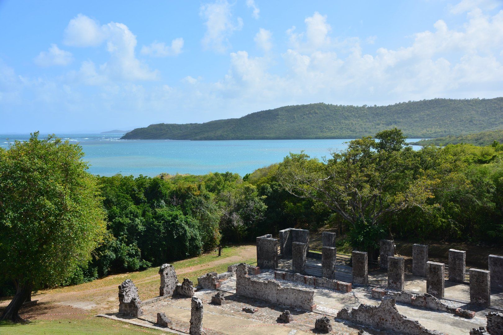 Überreste und Ruinen vom Chateau Dubuc Martinique