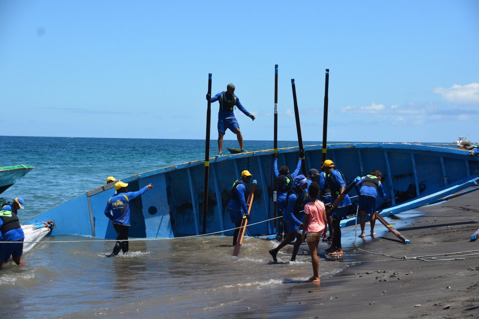Tour des Yoles in Le Carbet, Martinique