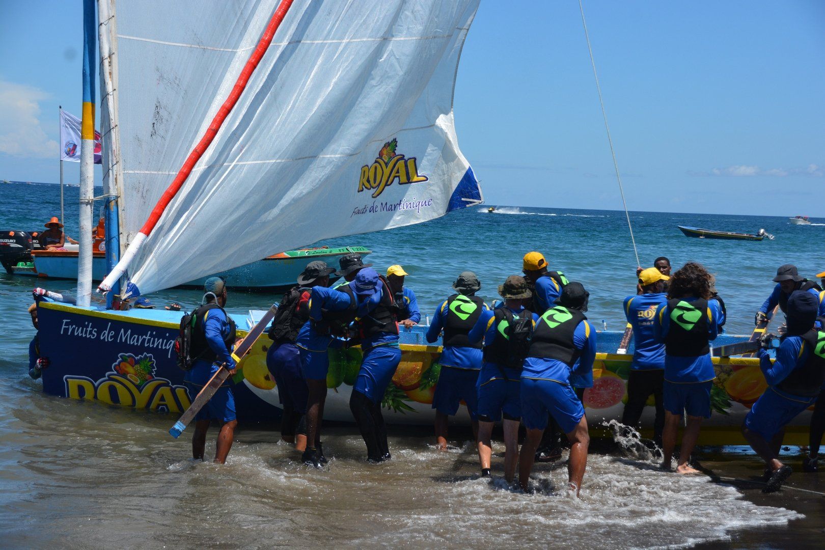 Tour des Yoles in Le Carbet, Martinique