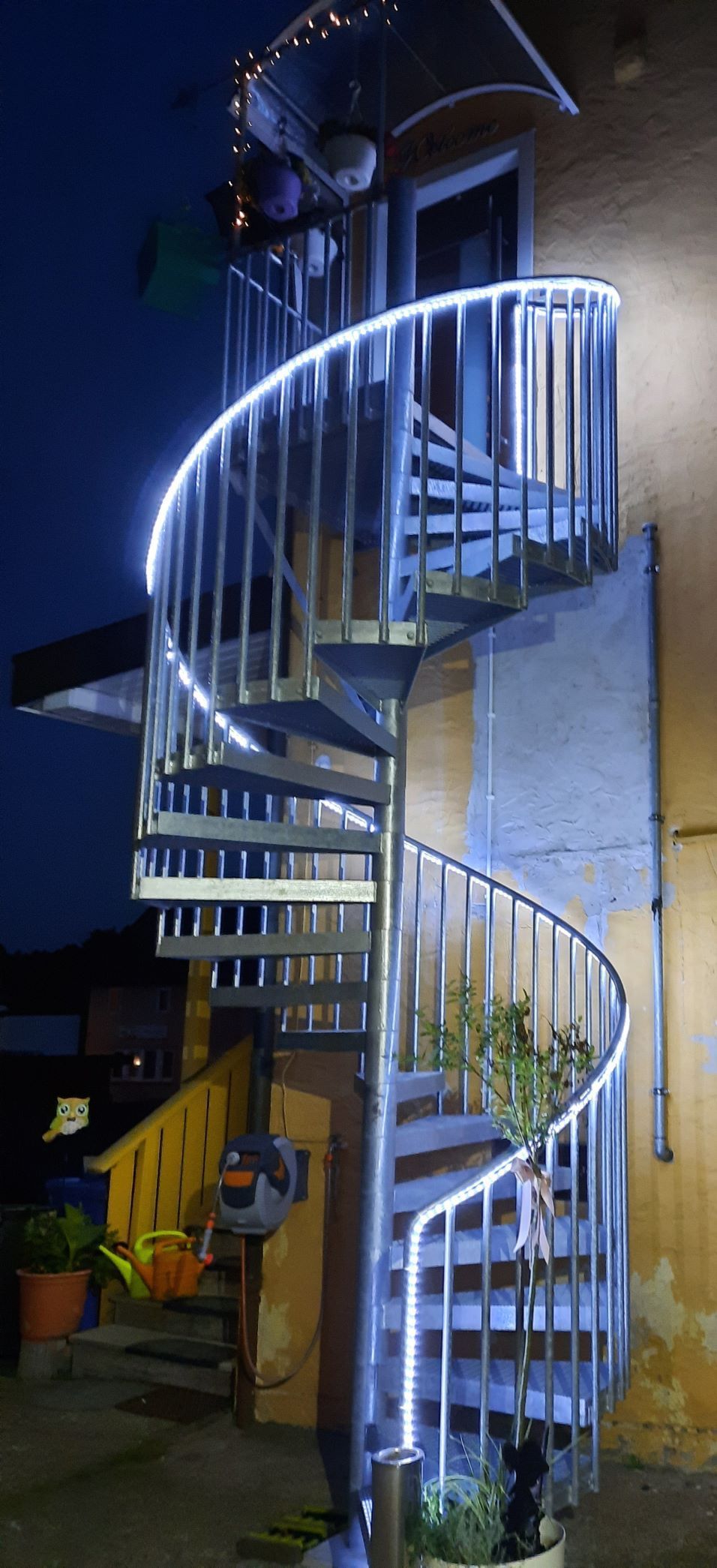 Ilka's Inn Wendeltreppe zur FeWo