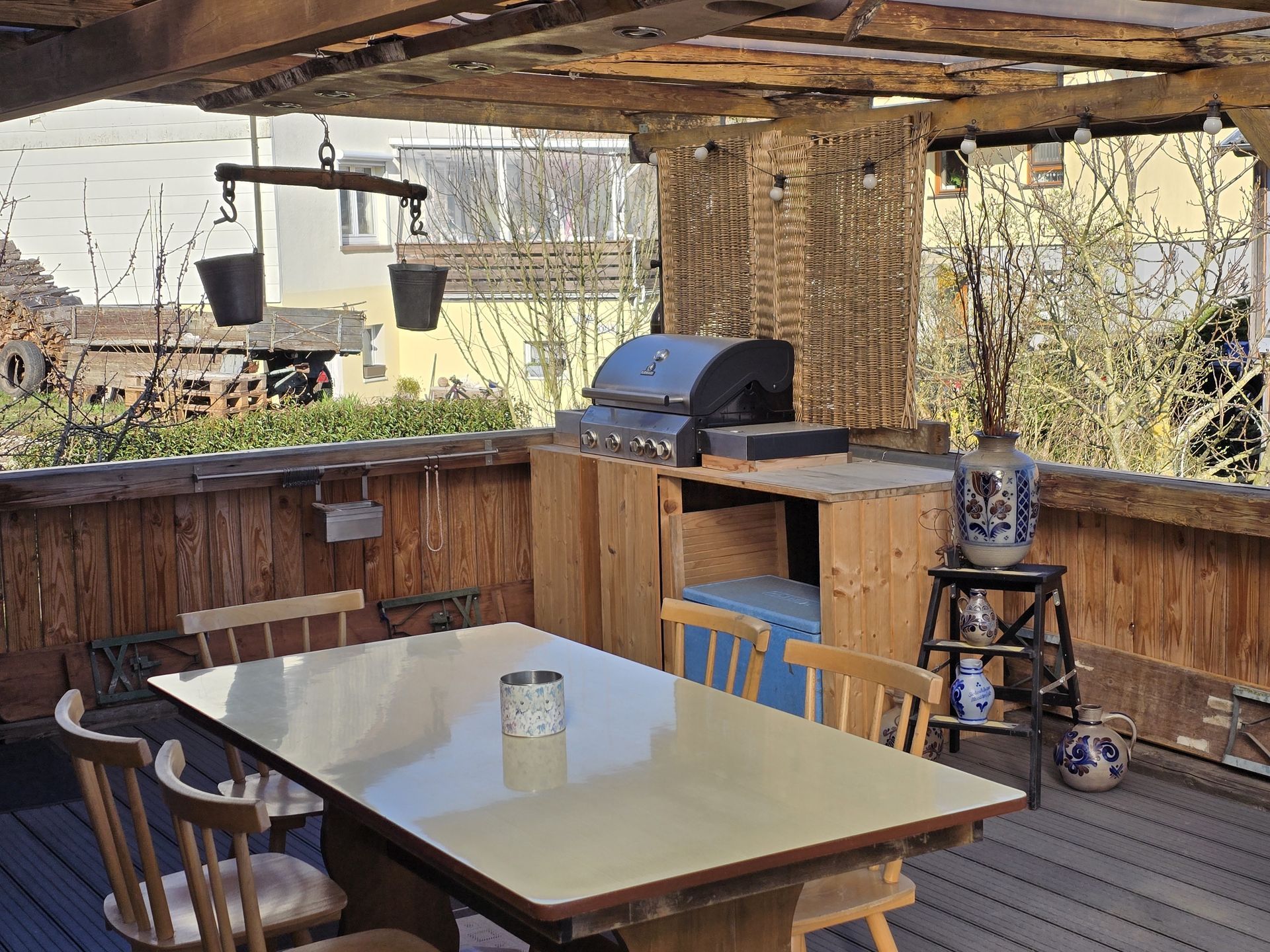 Ilka's Lodge Terrasse