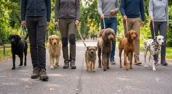 Pankow Runde Hundeschule Pankow, Karow, Buch, Weißensee, Panketal , Sozial Works, geführter Leinenspaziergang, Souveränität Management