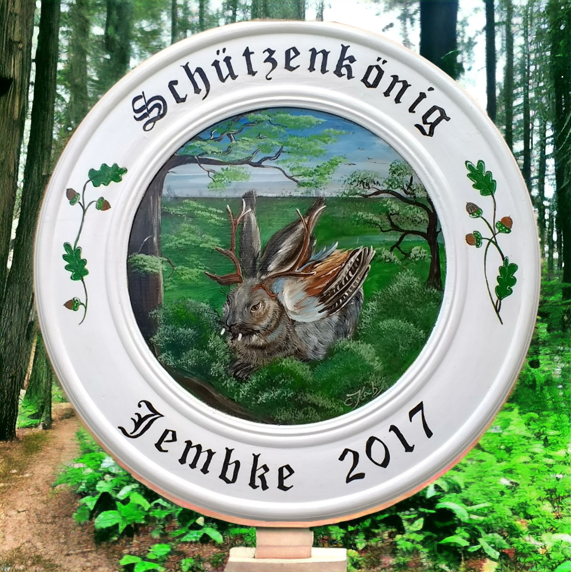 Wolpertinger Schützenscheibe