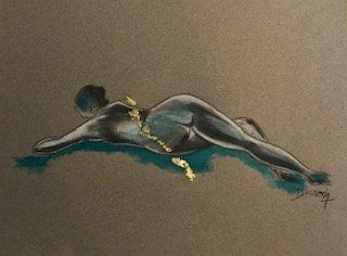 Dessin femmes nus Les Voluptuses