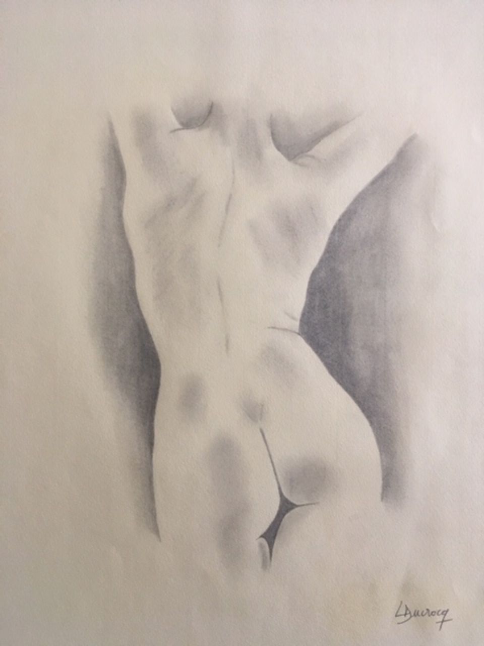 Dessins corps nu féminin