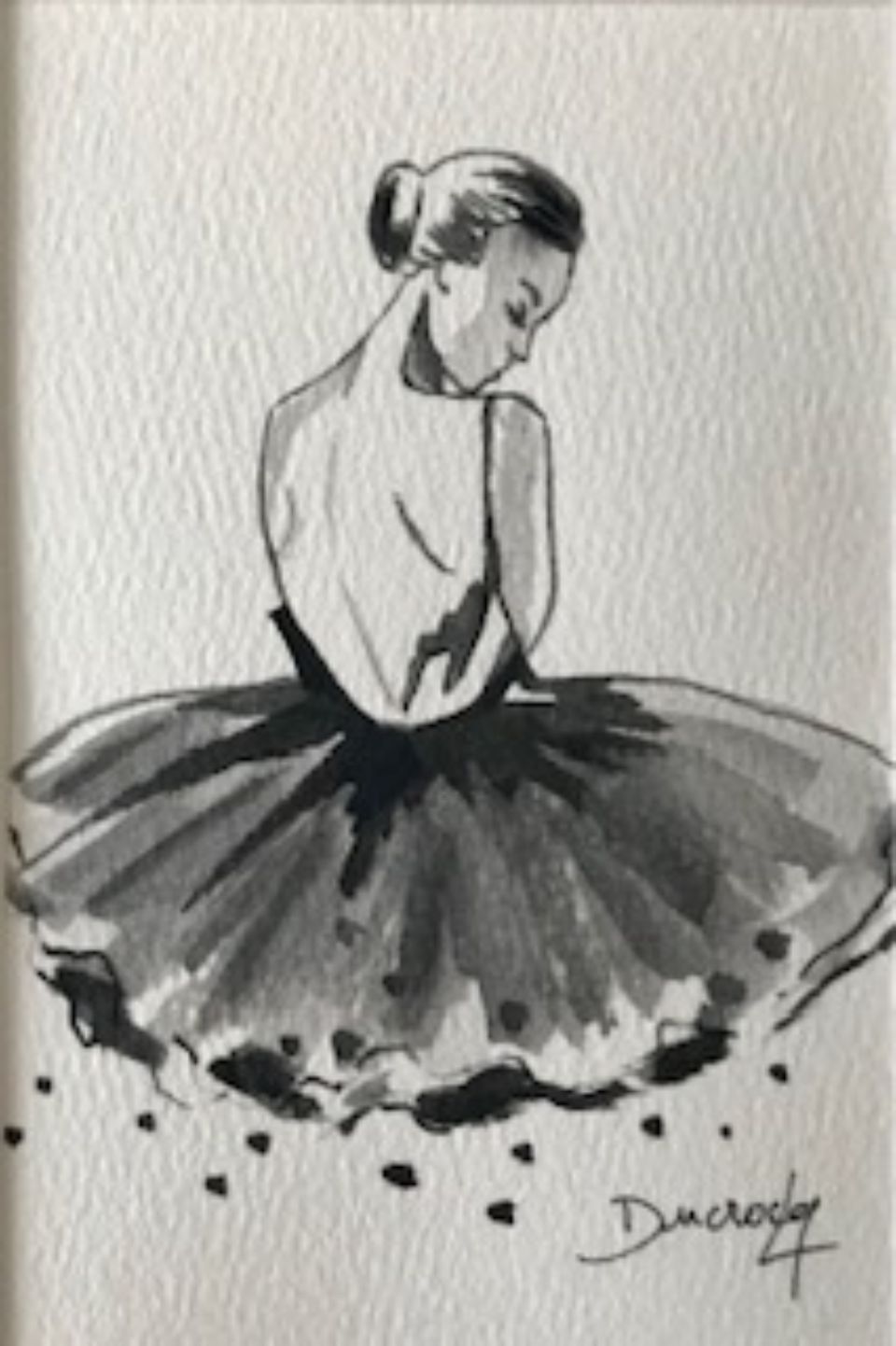 Dessin danceuse
