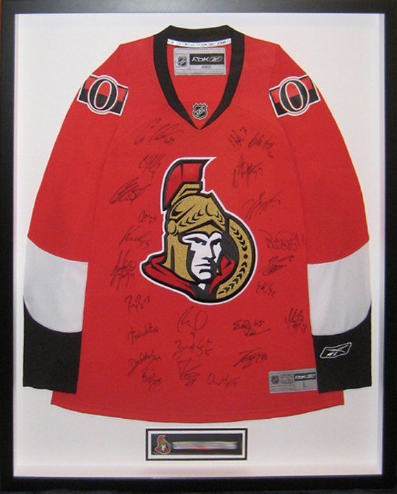Shadow Box Ottawa Senators Hockey Jersey