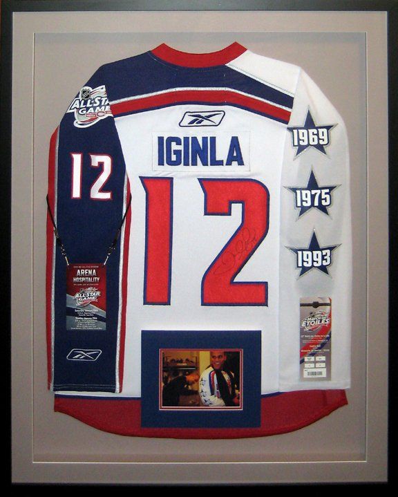 hockey jersey shadow box