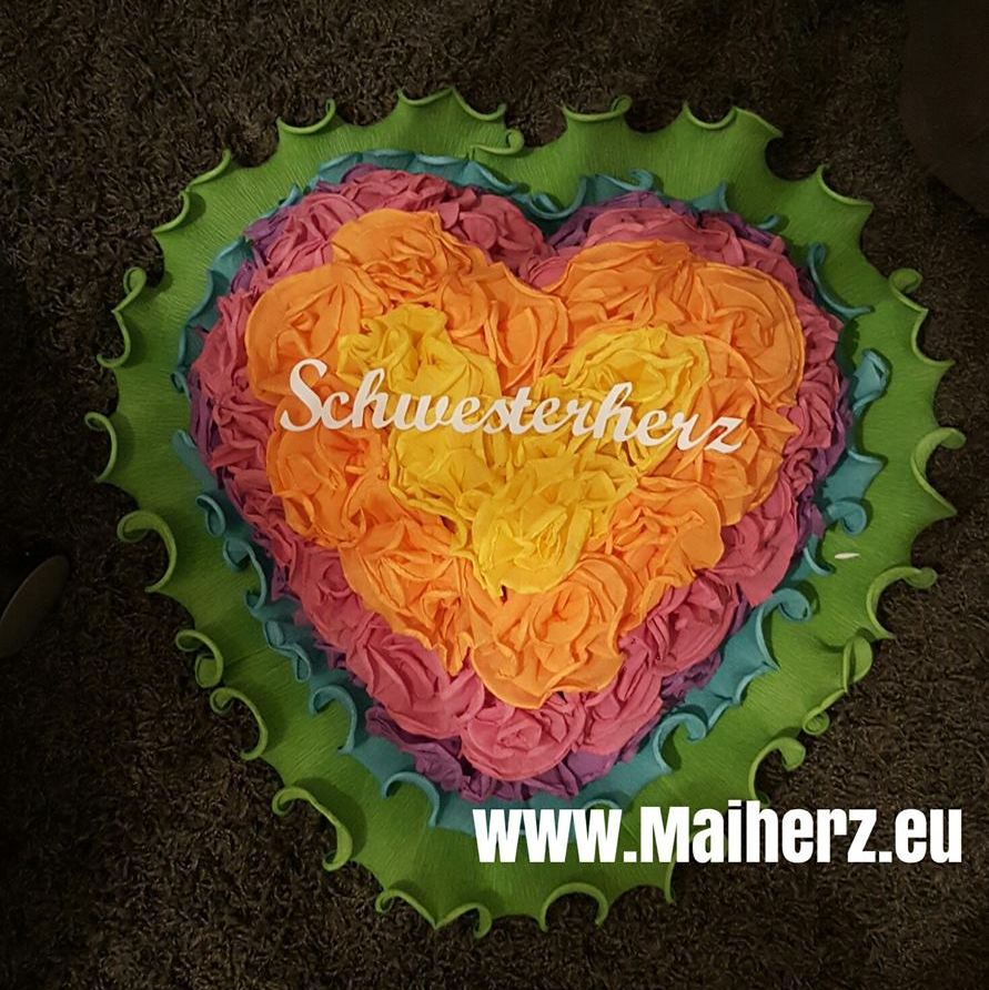 Maiherz mit Liebe für die Liebe