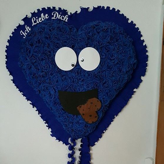 Maiherz mit Liebe für die Liebe