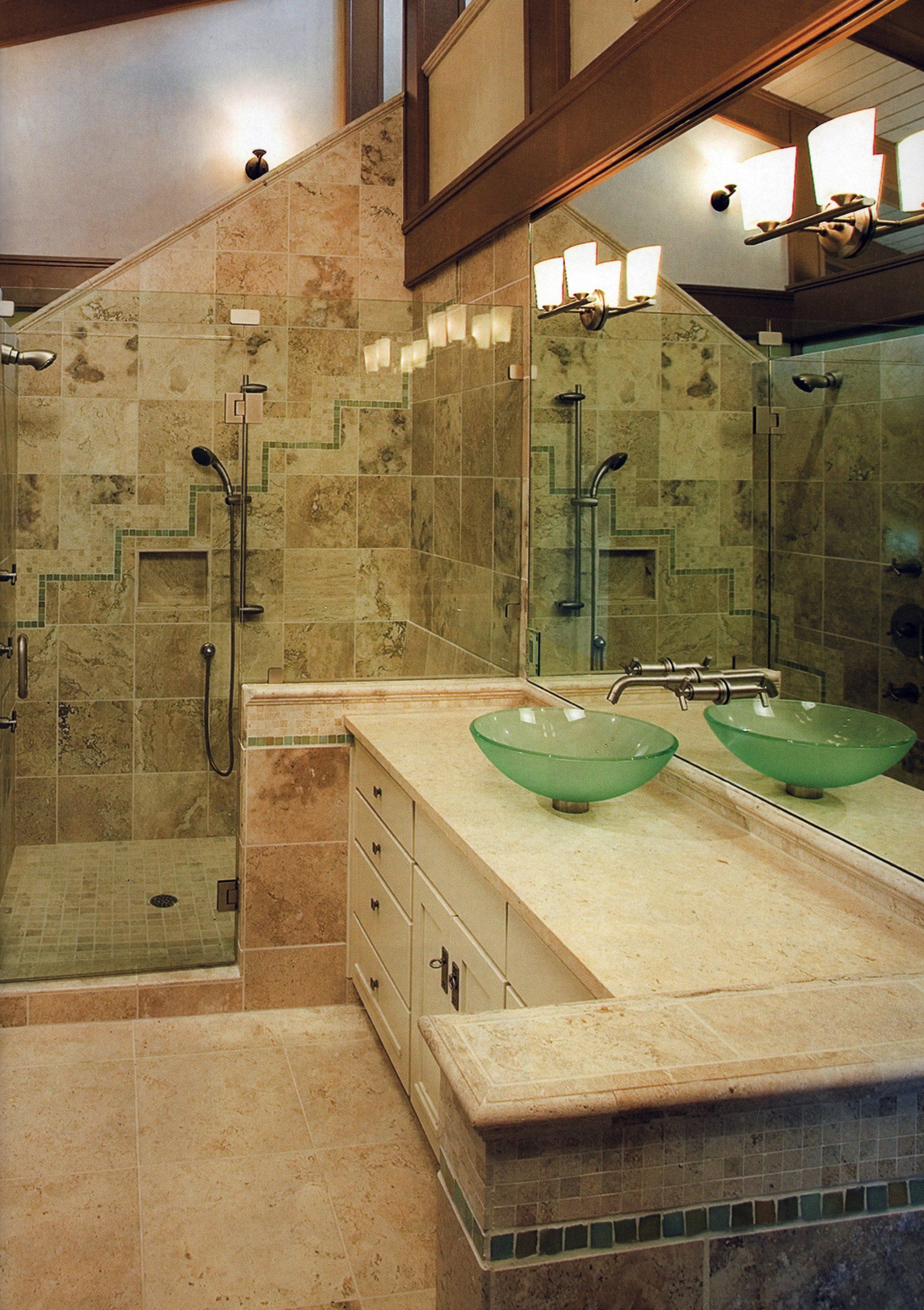 Article featuring Buckeye House master bath