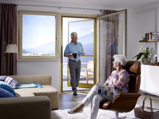 Insektenschutz für Pendeltüren