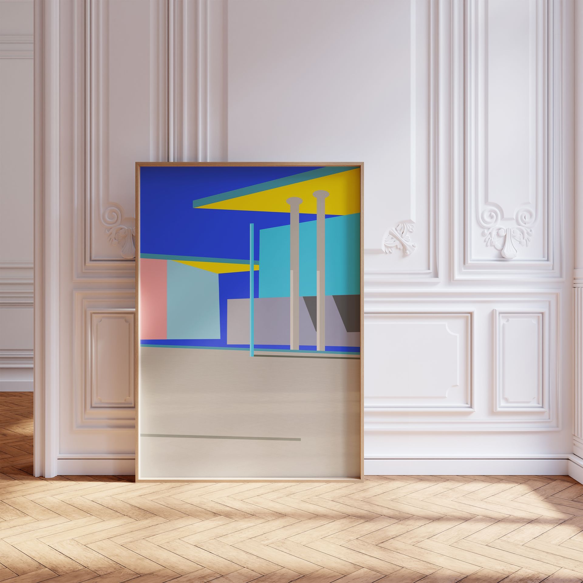 Werk - Bonn 2025 - Acryl auf Leinwand - Künstlerin Susann Pfeiffer.