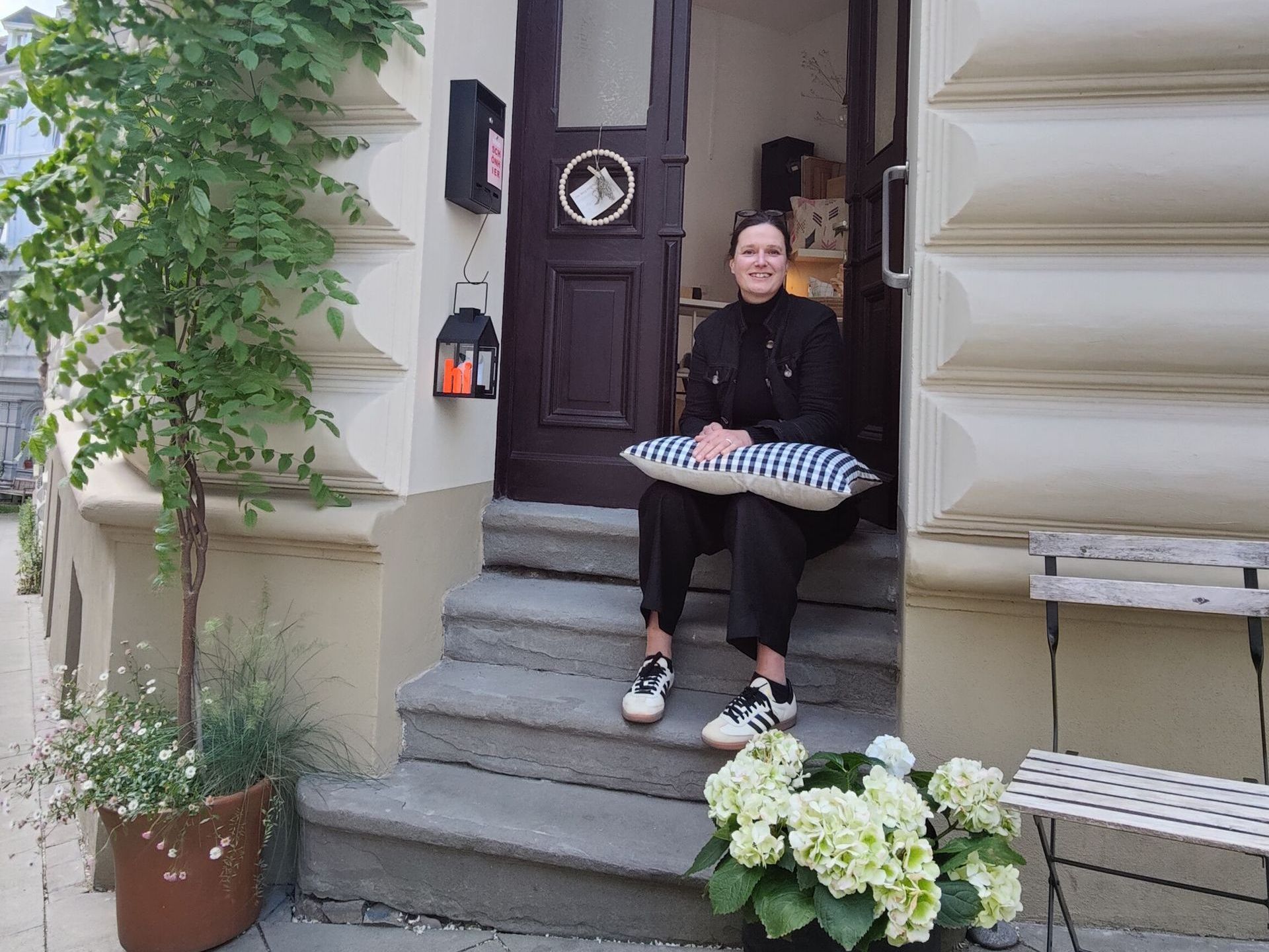 Wohnsachen. Concept Store in Wuppertal. Inhaberin Karen Gütebier.