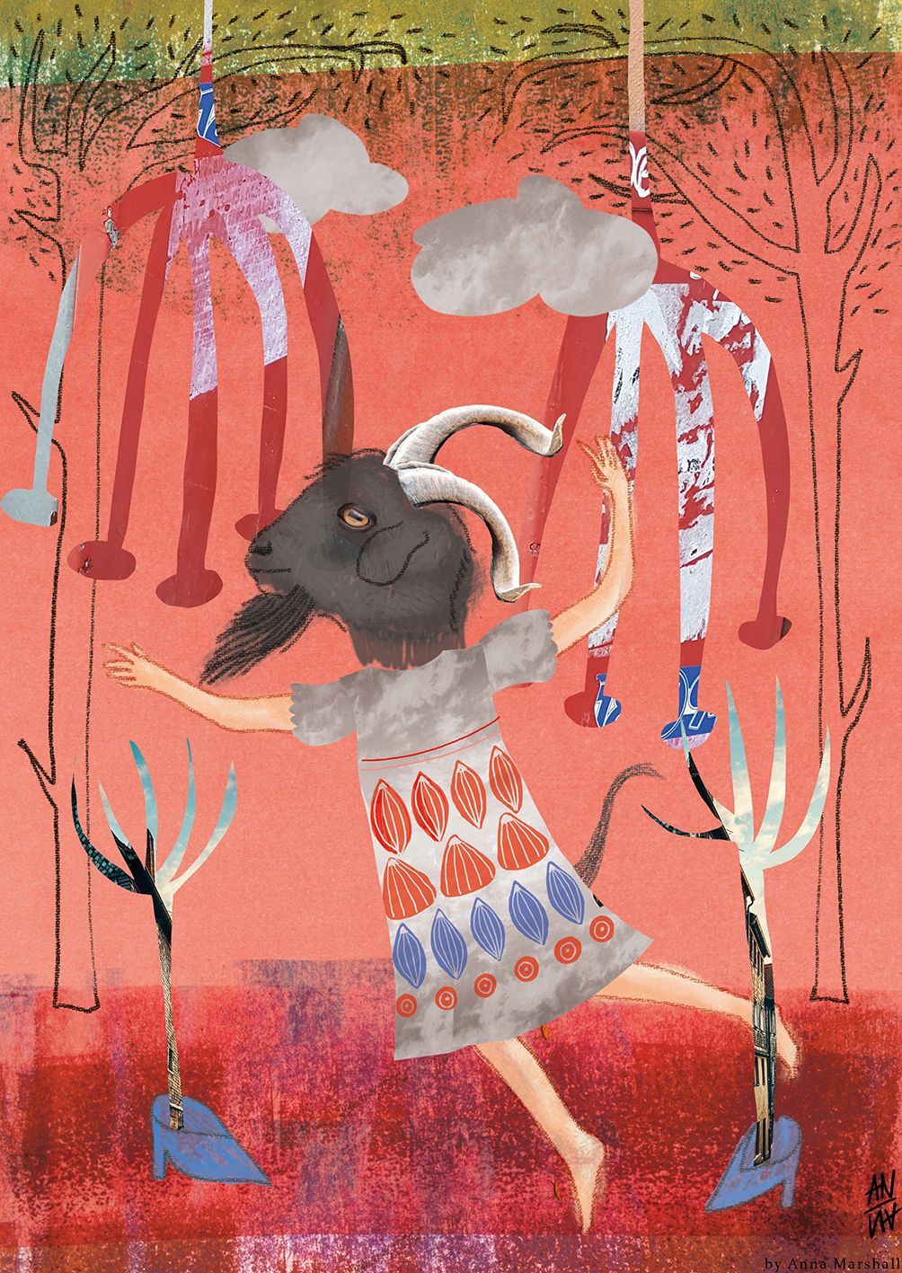 Illustration von Anna Marshall Illustration von Anna Marshall
