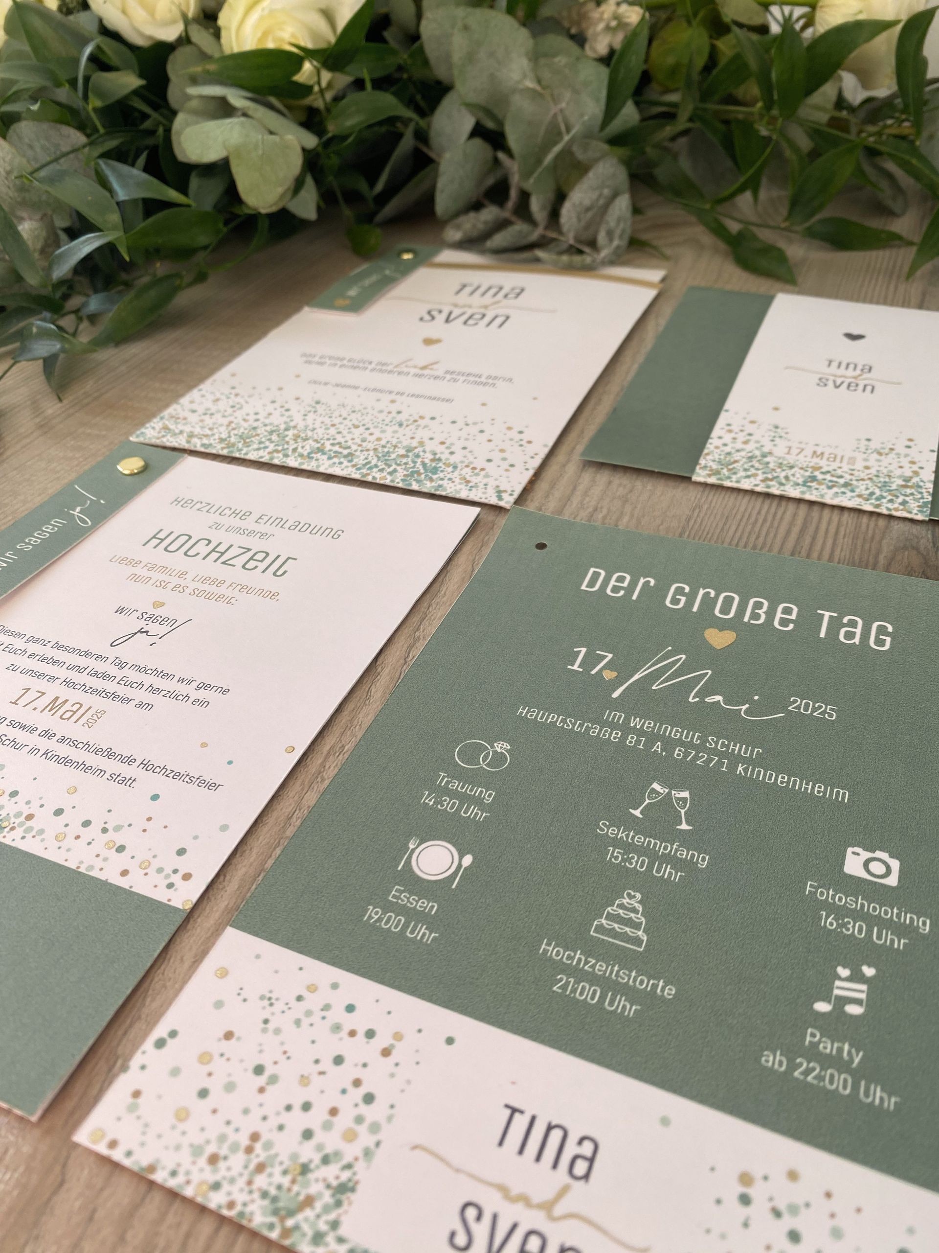 Einladung zur Hochzeit