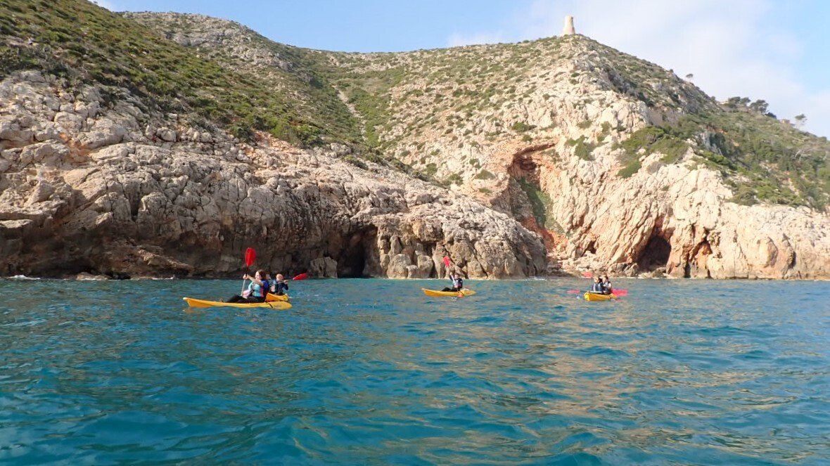Kayak Jávea Ya estamos en la Primavera de 2021