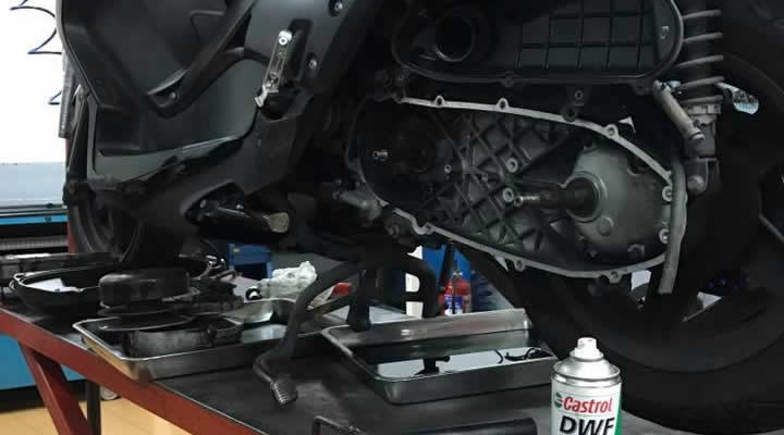 Taller de motos revisiones oficiales