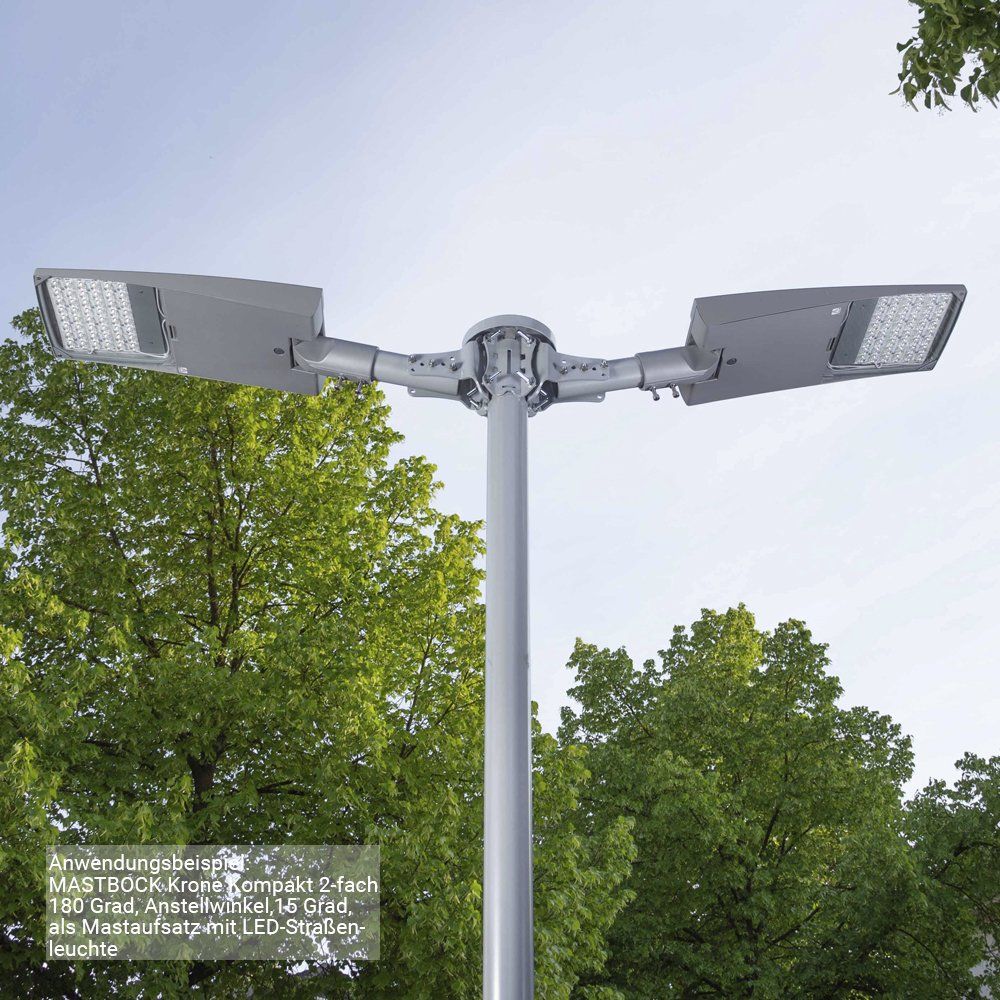 Masthalterung für Straßenleuchte