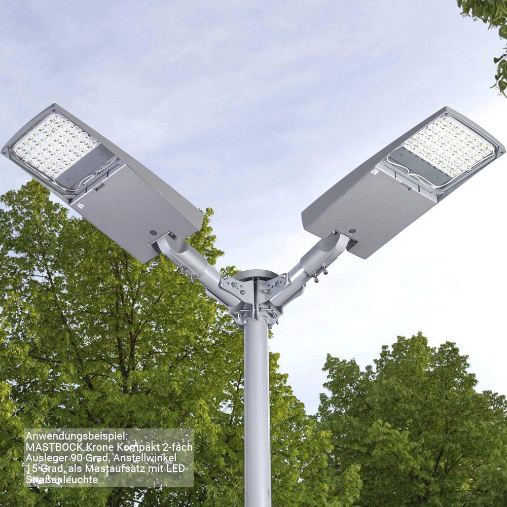 Mastausleger für Straßenlaterne