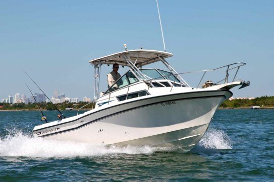 Fishing boat off Miami Coast