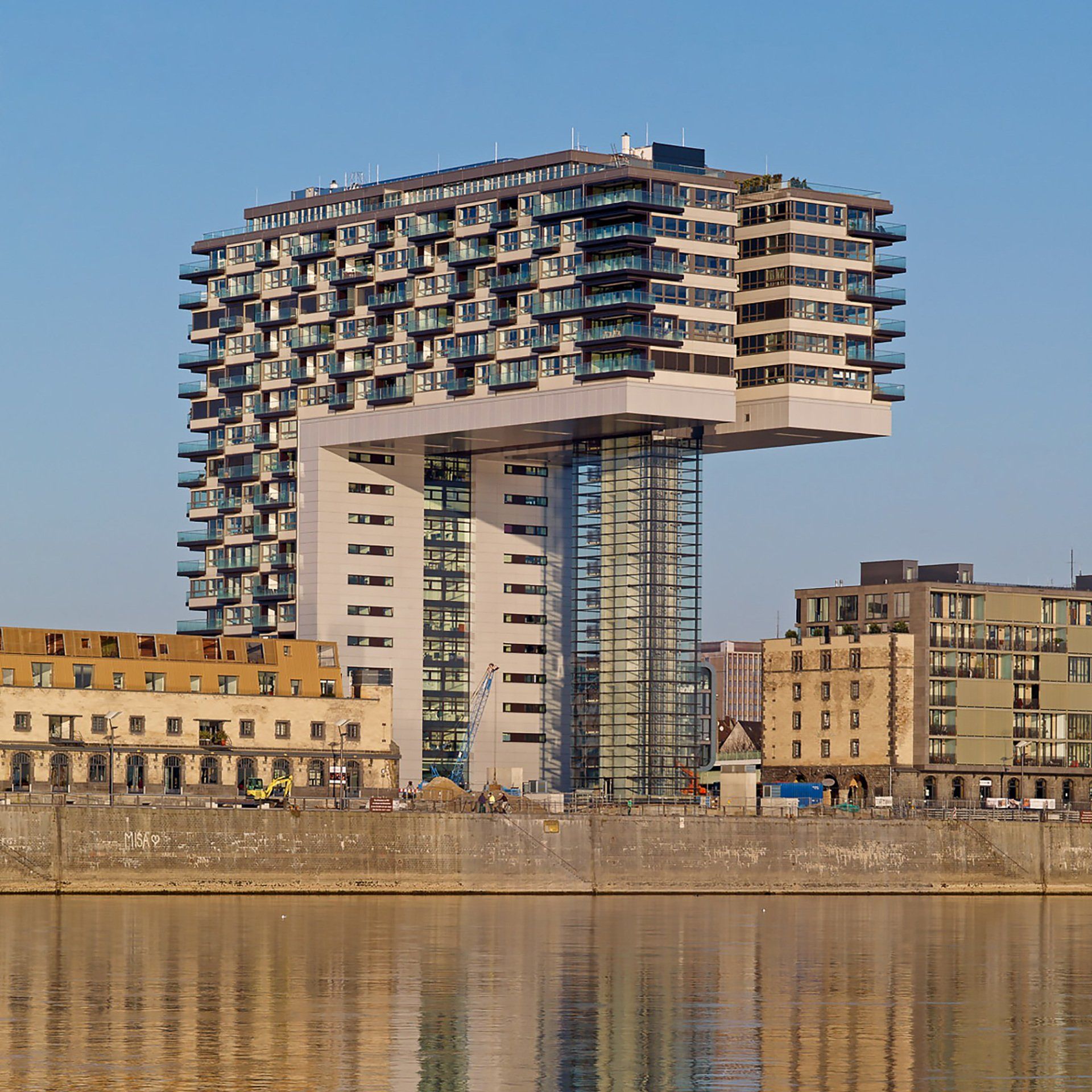 Kranhaus - Rheinauhafen Köln
