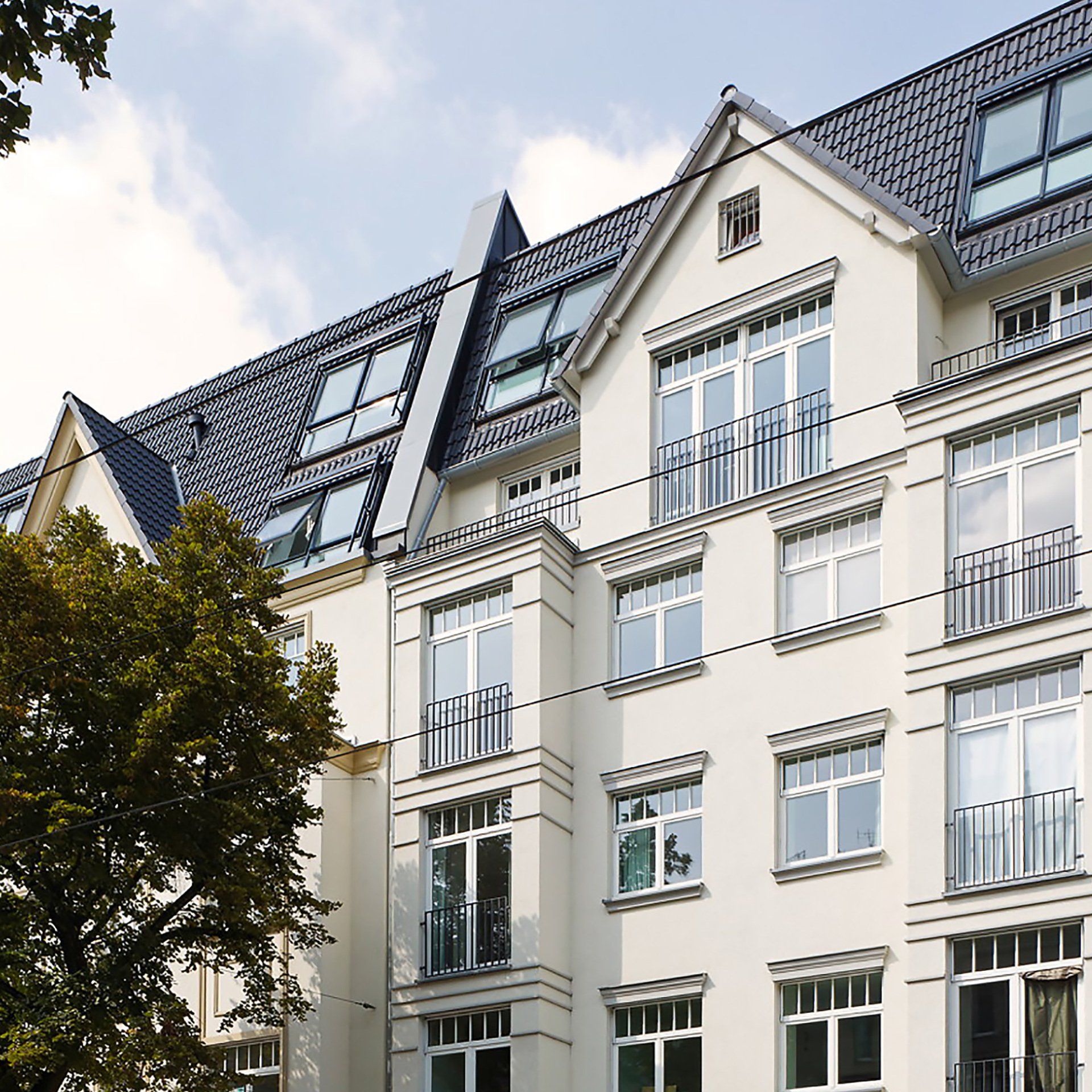 Bedachung: Wohnhaus in Düsseldorf