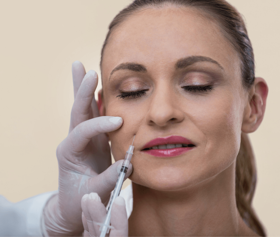 Faltenbehandlung mit Hyaluron und Fillern