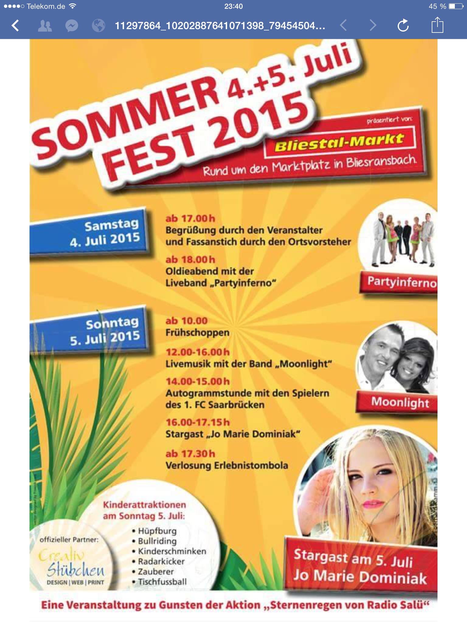 Sommerfest mit Radio Salü