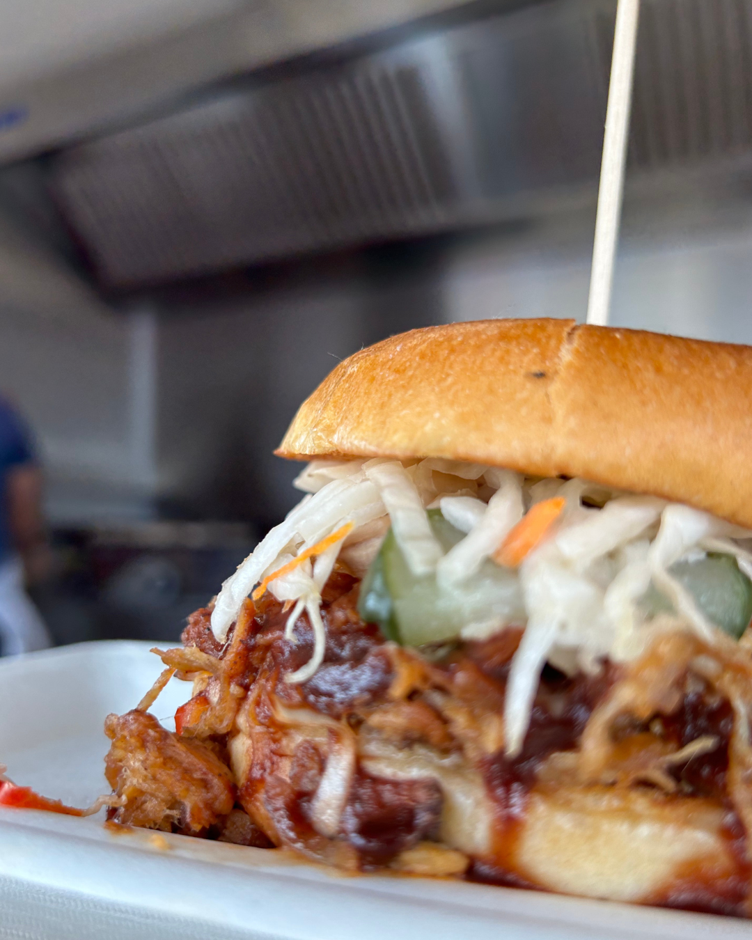 Pulled Pork und Coleslaw