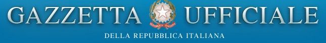 Prima pagina della Gazzetta Ufficiale italiana con annunci governativi e pubblicazioni legali.