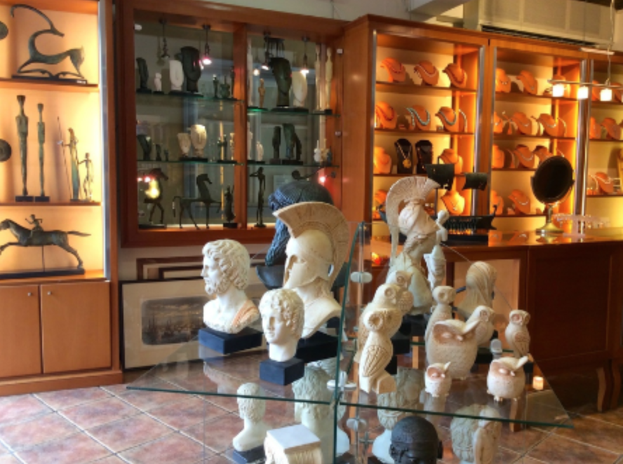 Shops and Services on Hydra Island Greece