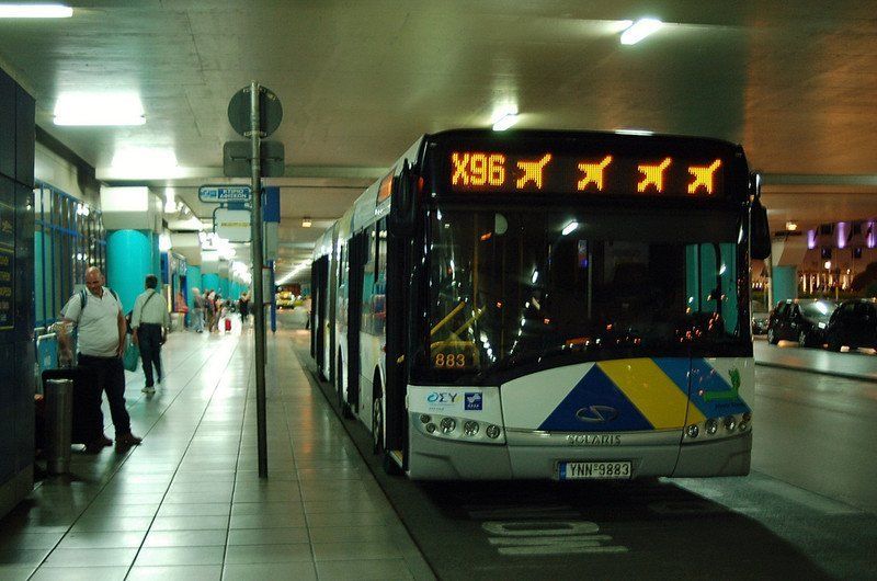 X96 Express Bus from Athens Airport to Piraeus for Hydra